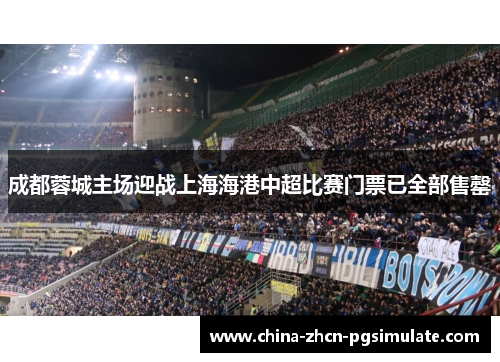 成都蓉城主场迎战上海海港中超比赛门票已全部售罄